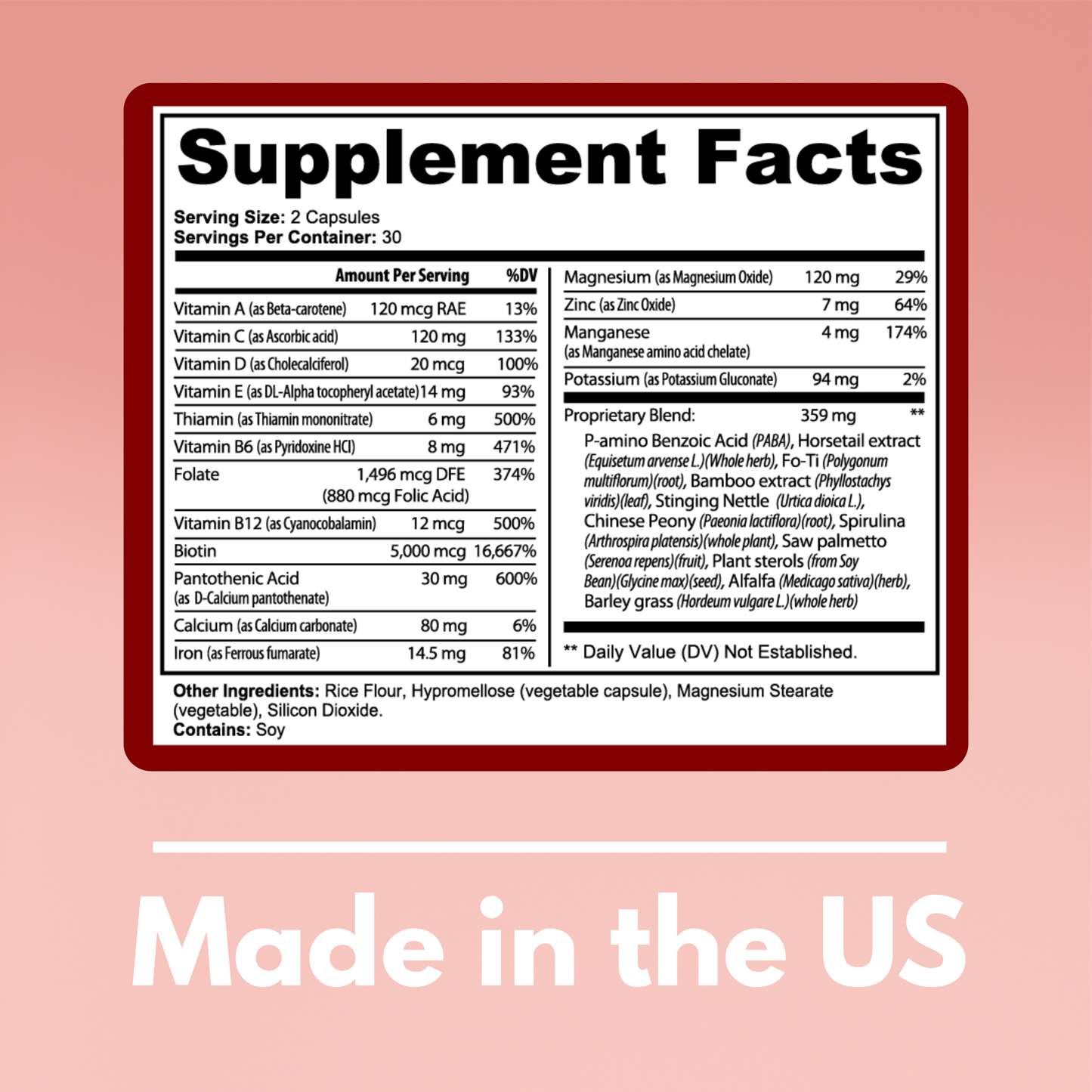 StayVytal Hair, Skin & Nails Essentials